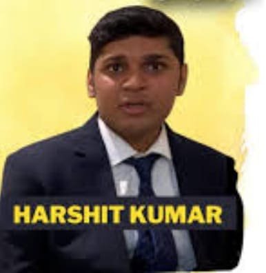 Harshit Kumar, IAS, All India Rank 150, CSE 2019