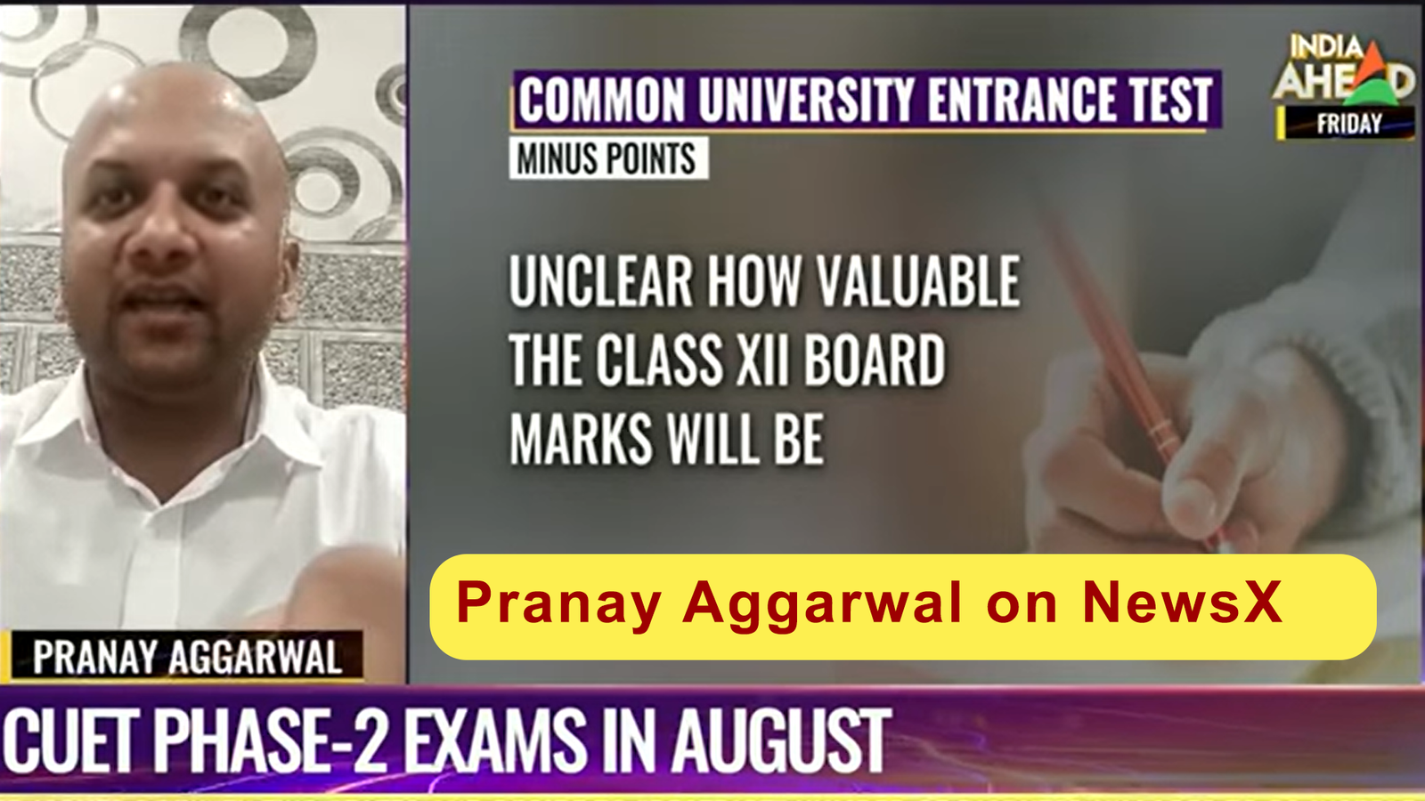 Pranay Aggarwal shares his expert views with India Ahead News